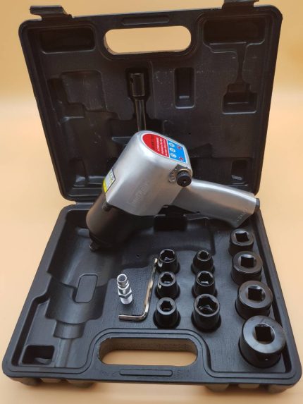 Немски Пневматичен гайковерт 1/2" 1200nm с ударни вложки KrafT