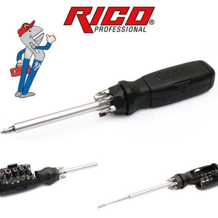 Отвертка с битове 20 части Rico Professional