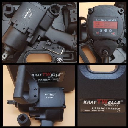 Пневматичен гайковерт KrafT Welle 3/4" и въртящ момент 1600 N-m