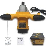 Немска Бъркалка за бетон - Строителен миксер за бои и разтвори 1800W KrafT