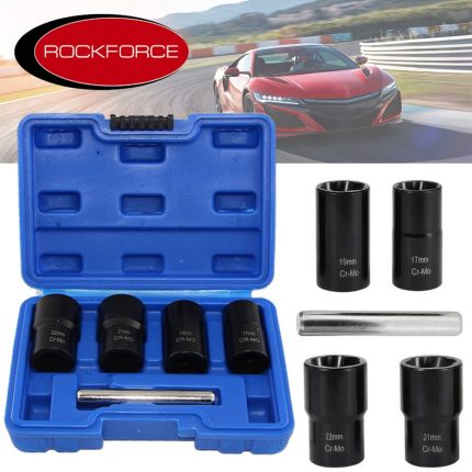 КОМПЛЕКТ ЕКСТРАКТОРИ ЗА БОЛТОВЕ 5 ЧАСТИ ROCKFORCE