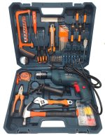 НЕМСКА УДАРНА БОРМАШИНА 1200W + КОМПЛЕКТ ИНСТРУМЕНТИ 99 части KRAFT ROYAL