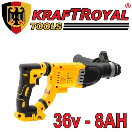 Професионален Немски Перфоратор 36V 8Ah KrafT Royal