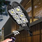 Соларна лампа 1800W със стойка и дистанционно Соларна лампа 1800W със стойка и дистанционно