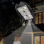 Соларна лампа 1800W със стойка и дистанционно Соларна лампа 1800W със стойка и дистанционно