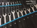Звездогаечни ключове KrafT от 6мм до 32мм 22 броя - Тресчотни