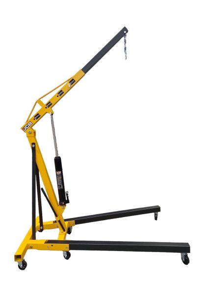 ХИДРАВЛИЧЕН, СГЪВАЕМ КРАН ЗА ДВИГАТЕЛИ ТИП ЖИРАФ 2 ТОНА JCB